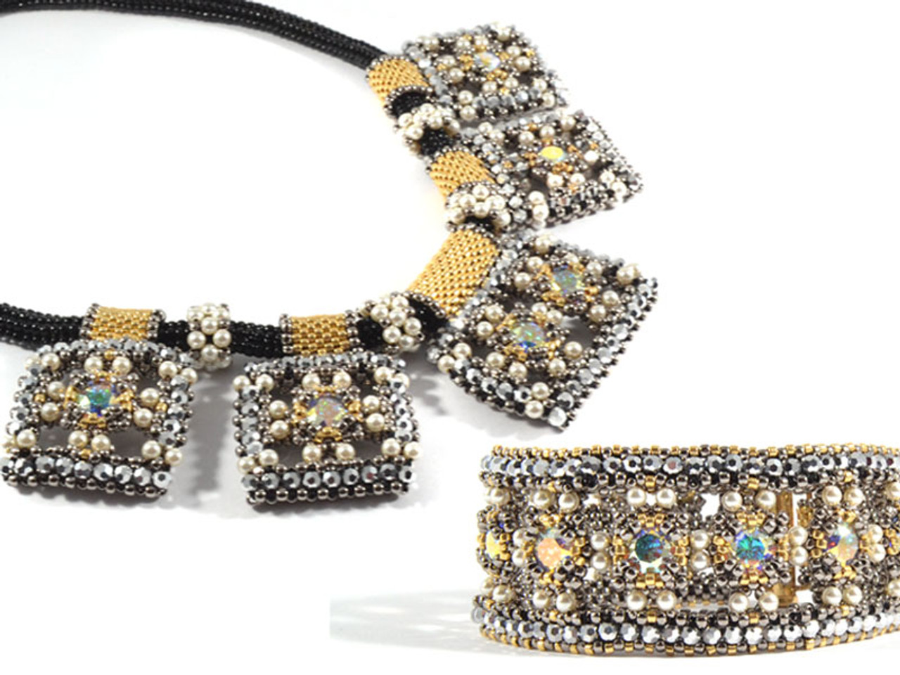 Nahla Necklace/Bracelet Beading Kits - Liisa Turunen Designs