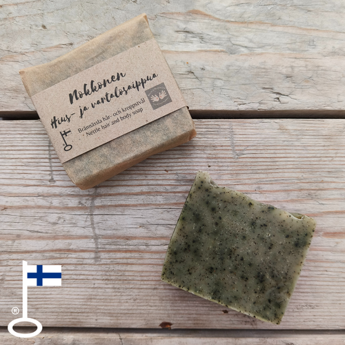 NOKKONEN hius- ja vartalosaippua