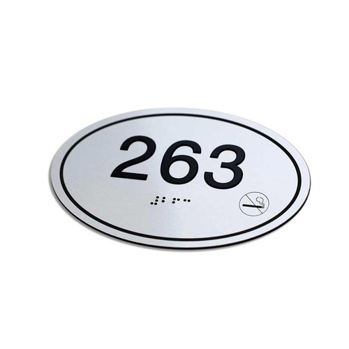 Superior Stainless Steel Numbers Sign For House Hotel Locker Work 50mm 38822