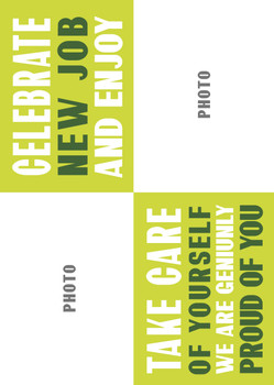 Celebrate New Job & Enjoy Take Care Of Yourself We Are Geniunly Proud Of You Gb4