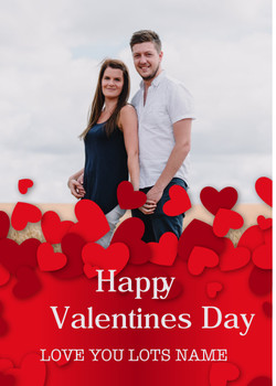 Rm13 Happy Valentines Day Photo Card  Card Rm13 Happy Valentines Day Photo Card  Card