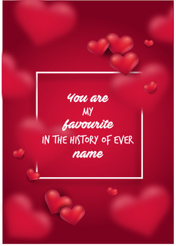 Rm42 Rhapsody - You Are My Favourite  Card Rm42 Rhapsody - You Are My Favourite  Card
