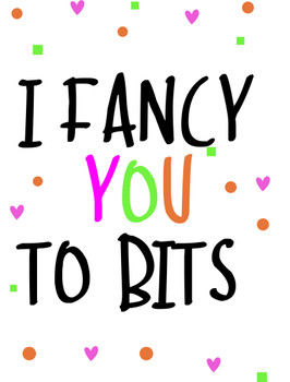 Naughty 147 I Fancy You To Bits Card Naughty 147 I Fancy You To Bits Card