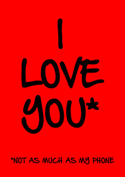 Naughty 159c I Love You So Much Not As Much As My Phone Or Eyebrows Card Naughty 159c I Love You So Much Not As Much As My Phone Or Eyebrows Card