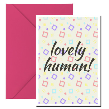Naughty 210 Lovely Human! Card Naughty 210 Lovely Human! Card