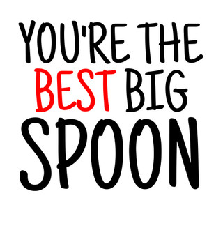 Naughty 381 You're The Best Big Spoon Card