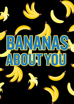 Naughty 416a Bananas About You Card