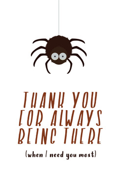 Thank You For Always Being There When I Need You The Most Card Thank You For Always Being There When I Need You The Most Card