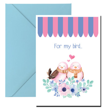 For My Bird Birthday Card For My Bird Birthday Card