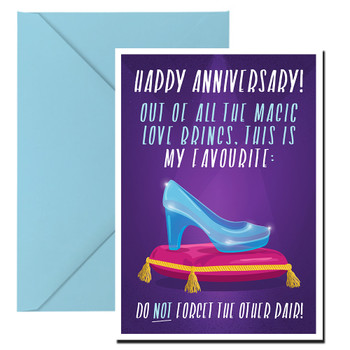 Happy Anniversary Out Of All The Magic Love Brings This Is My Favourite Do Not Forget The Other Pair Birthday Card