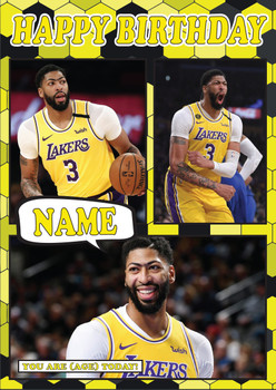 Anthony Davis Mc1211 Birthday Card Anthony Davis Mc1211 Birthday Card