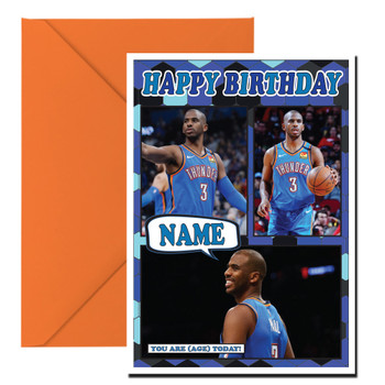 Chris Paul Mc1219 Birthday Card