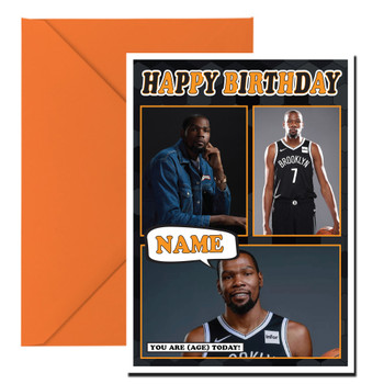 Kevin Durant Mc1210 Birthday Card Kevin Durant Mc1210 Birthday Card