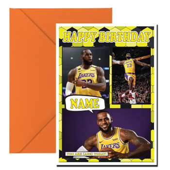Lebron James Mc1201 Birthday Card Lebron James Mc1201 Birthday Card