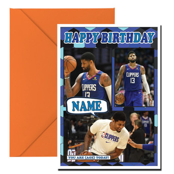 Paul George Mc1220 Birthday Card Paul George Mc1220 Birthday Card