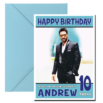 Ajay Devgan 2 Bollywood Birthday Card