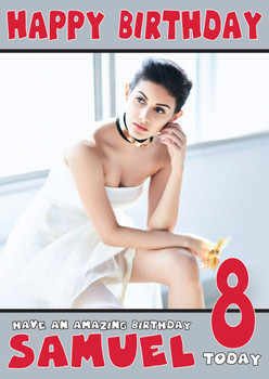 Amyra Dastur 2 Bollywood Birthday Card