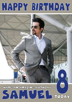Anil Kapoor Bollywood Birthday Card