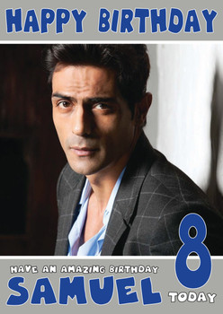 Arjun Rampal 1 Bollywood Birthday Card