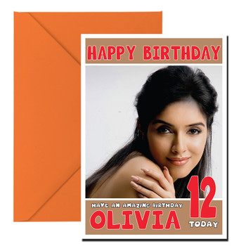 Asin Bollywood Birthday Card