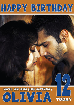 Badlapur 1 Bollywood Birthday Card