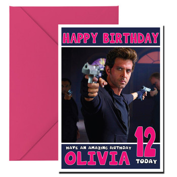 Bang Bang 1 Bollywood Birthday Card