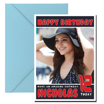 Dil Dhadakne Do Bollywood Birthday Card