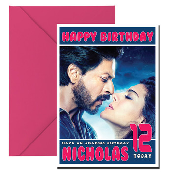 Dilwale 2 Bollywood Birthday Card Dilwale 2 Bollywood Birthday Card