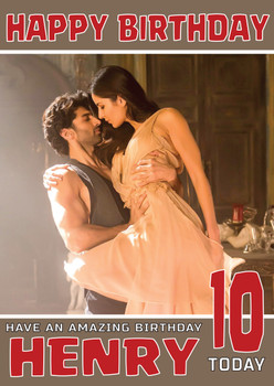 Fitoor 1 Bollywood Birthday Card Fitoor 1 Bollywood Birthday Card