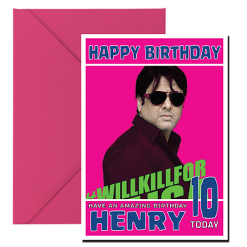 Govinda Bollywood Birthday Card