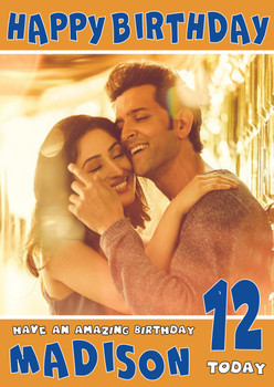 Kaabil 1 Bollywood Birthday Card