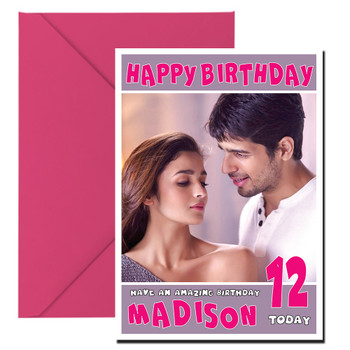Kapoor And Sons 2 Bollywood Birthday Card