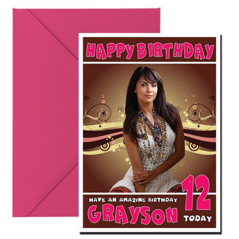 Lara Dutta 2 Bollywood Birthday Card