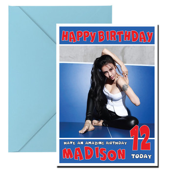 Miya Muqi Bollywood Birthday Card