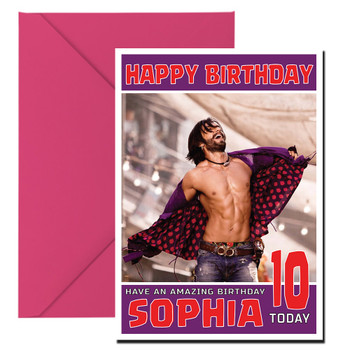 Ram Leela Bollywood Birthday Card