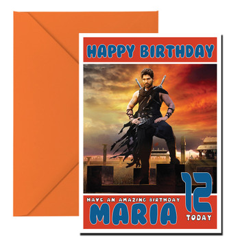 Rudhramadevi Bollywood Birthday Card