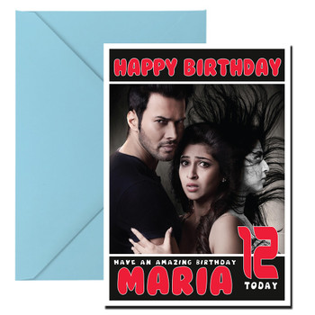 Saansein Bollywood Birthday Card