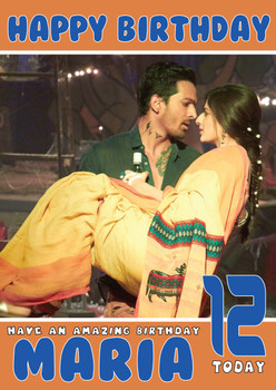 Sanam Teri Kasam 1 Bollywood Birthday Card
