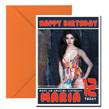 Sara Loren Bollywood Birthday Card Sara Loren Bollywood Birthday Card