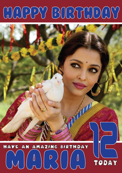 Sarbjit 2 Bollywood Birthday Card Sarbjit 2 Bollywood Birthday Card