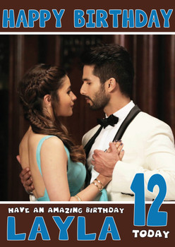 Shaandaar 1 Bollywood Birthday Card
