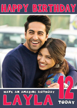 Shubh Mangal Savdhan Bollywood Birthday Card