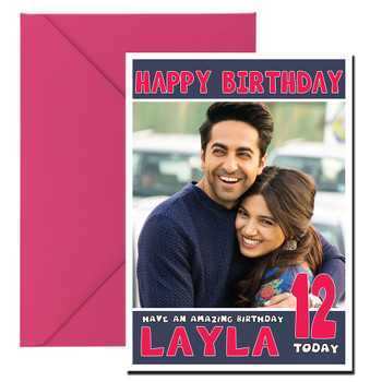Shubh Mangal Savdhan Bollywood Birthday Card