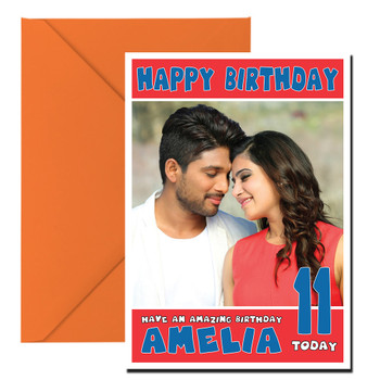 Son Of Satyamurthy Bollywood Birthday Card Son Of Satyamurthy Bollywood Birthday Card