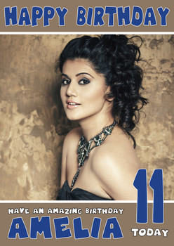 Taapsee Pannu 2 Bollywood Birthday Card