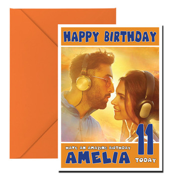 Tamasha 1 Bollywood Birthday Card