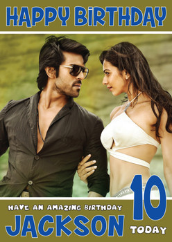 The Fighter Bollywood Birthday Card