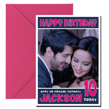 Tum Bin Ii 1 Bollywood Birthday Card