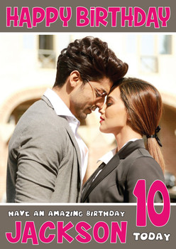 Wajah Tum Ho Bollywood Birthday Card