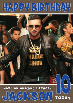 Yo Yo Honey Singh 1 Bollywood Birthday Card Yo Yo Honey Singh 1 Bollywood Birthday Card